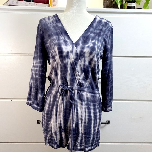Cloth & Stone Romper + Tie Dye + Small - Picture 1 of 7